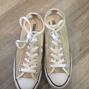 Converse Clear Vinyl Sneakers
